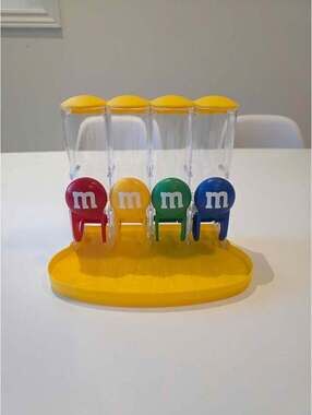 M&M's World Four Tube Candy Dispenser